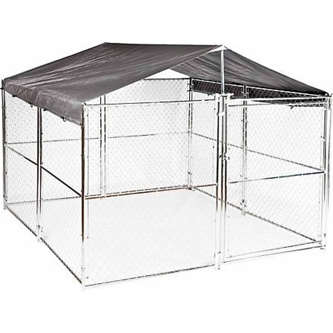 WeatherGuard 10x10 gable kennel cover