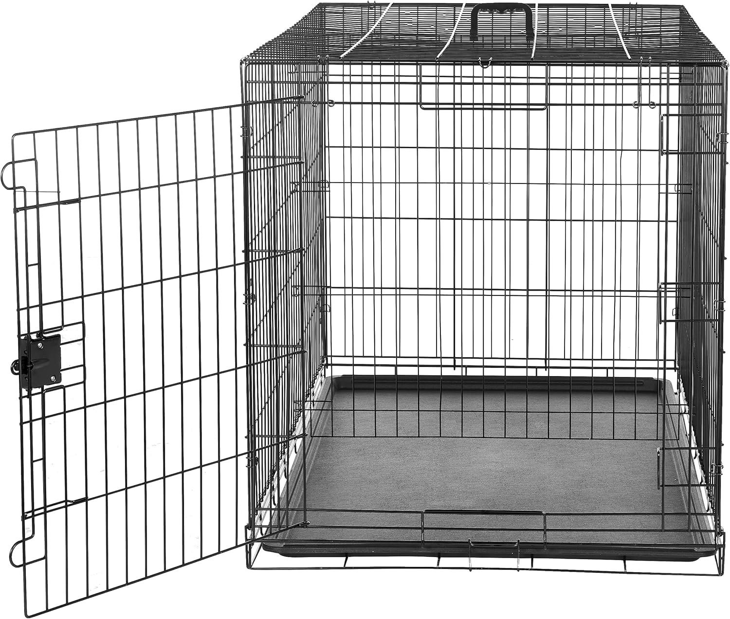 Amazon Basics 24 inch double door wire dog crate
