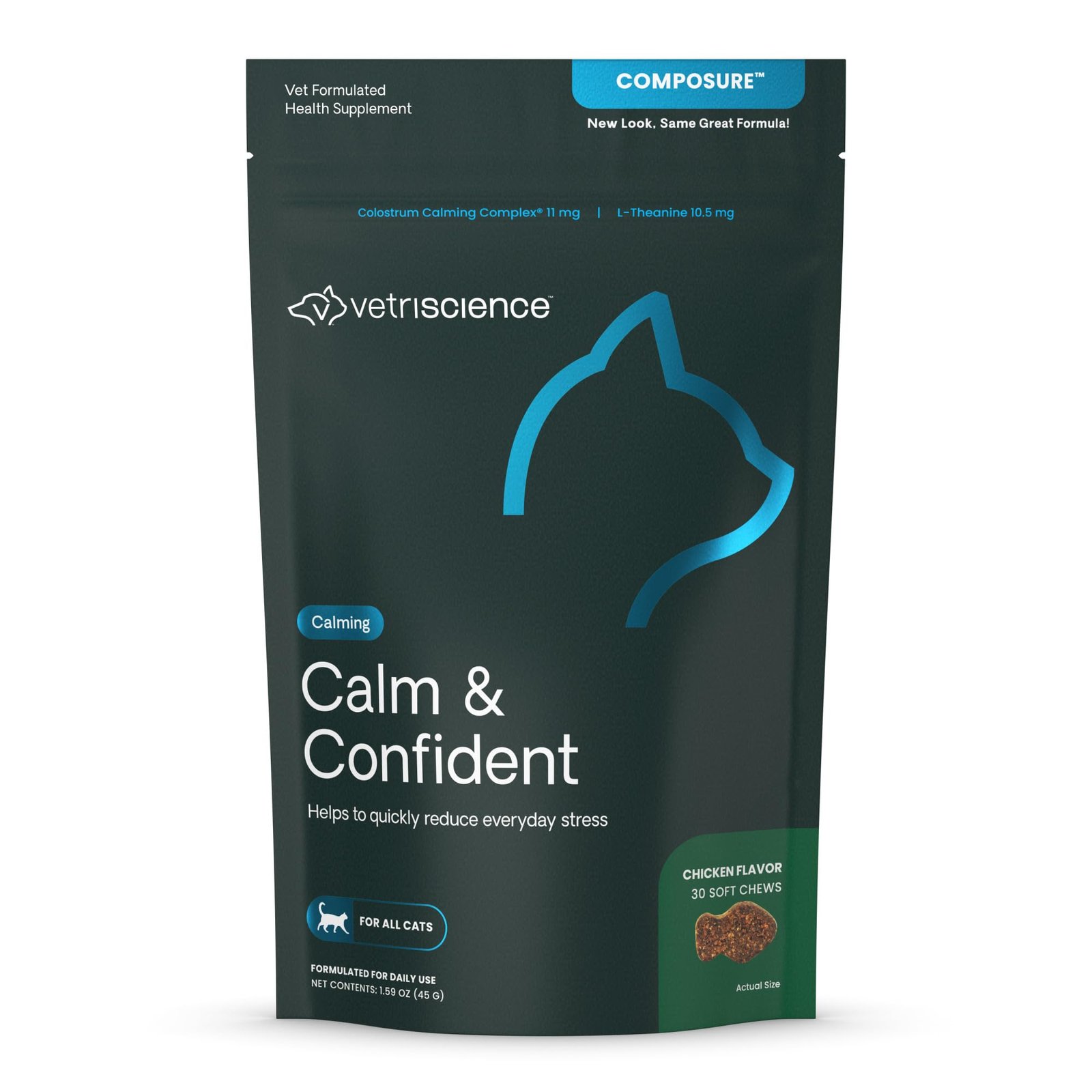 VetriScience Composure calming chews for cats