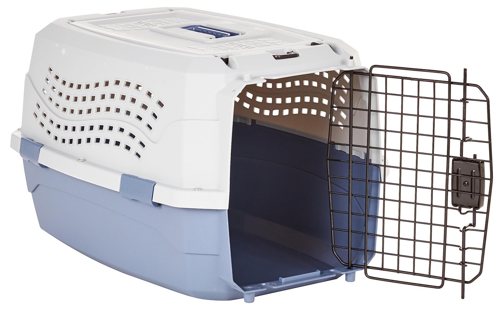 Amazon Basics 2-door top-load cat carrier 19 inch