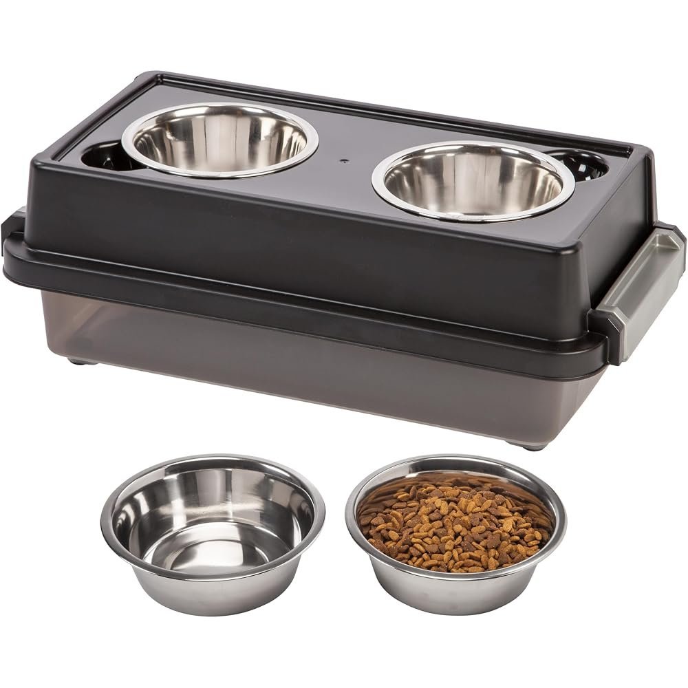 IRIS USA 2-in-1 Elevated Dog Bowls