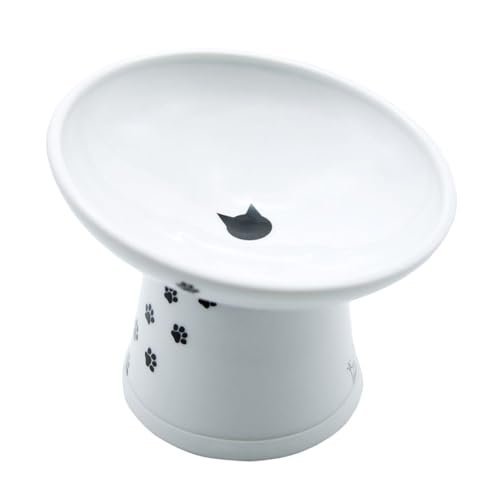 Necoichi 15-degree Tilted Elevated Cat Bowl