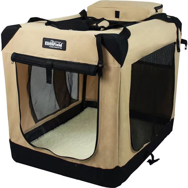 EliteField 3-door soft-sided dog crate 24 inch