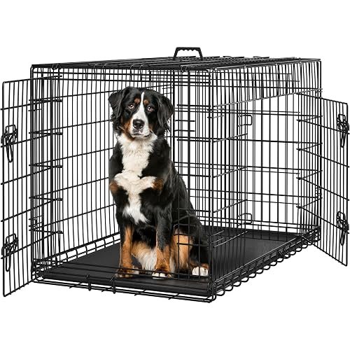 5. Yaheetech 48" Double-Door Crate — Best-Reviewed Budget Alternative
