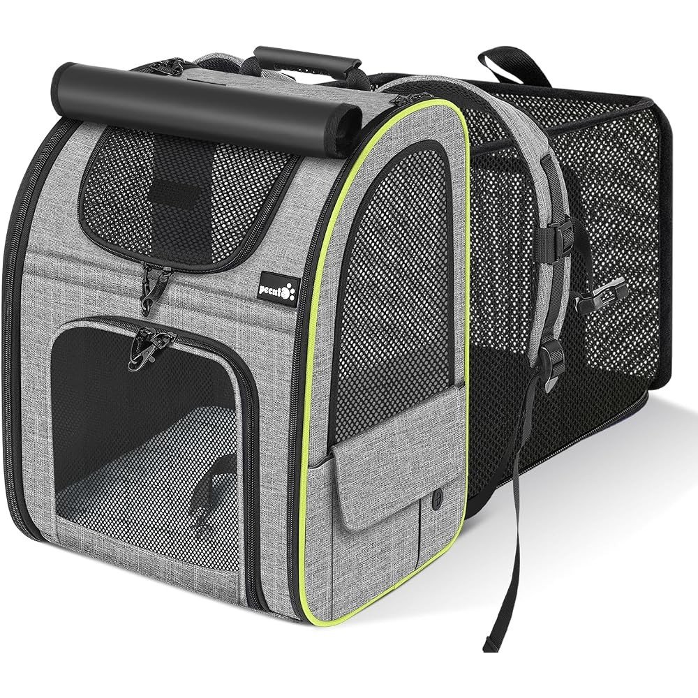 Pecute Expandable Pet Carrier Backpack — Best expandable
