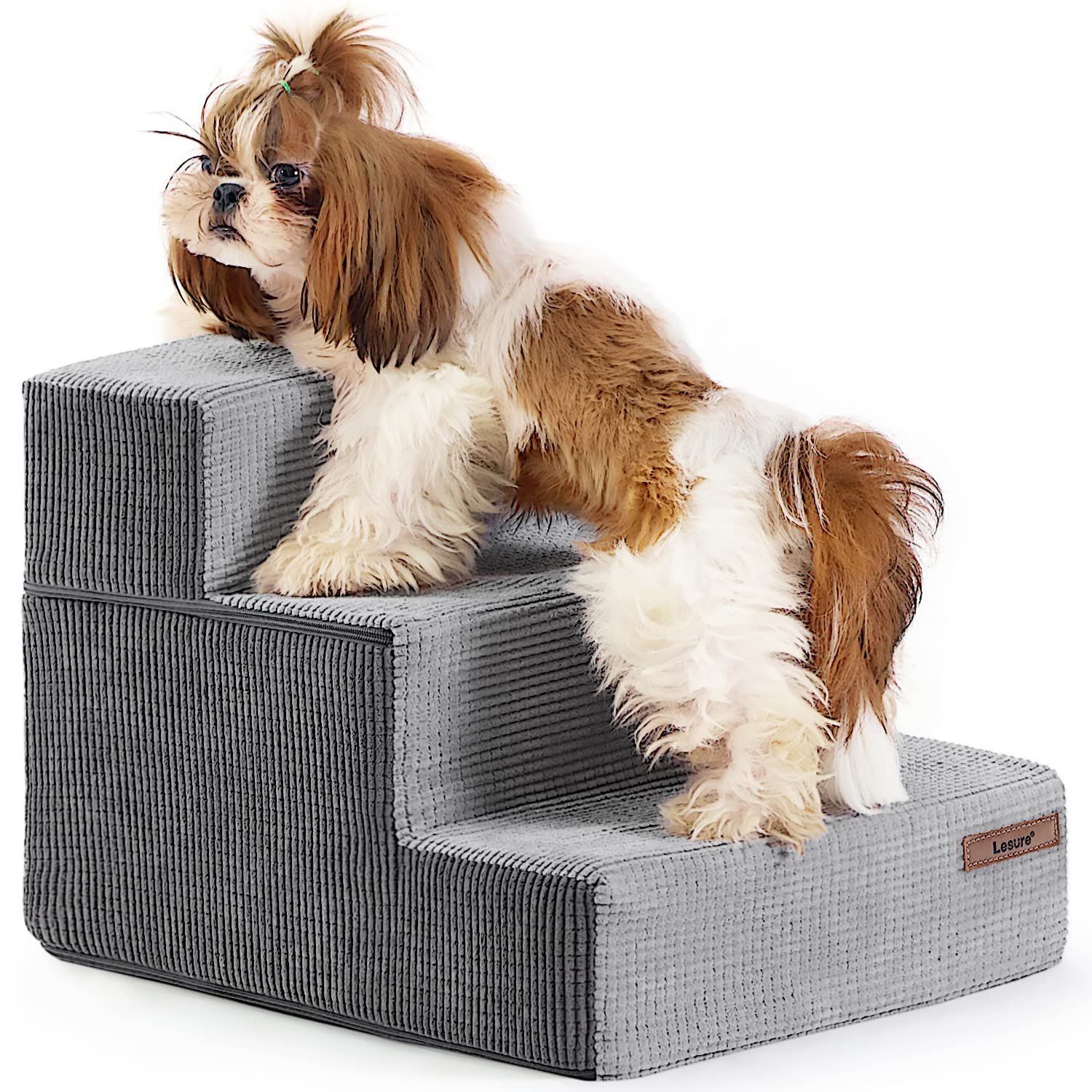 Lesure Dog Steps with Storage & Condo — Best foldable storage