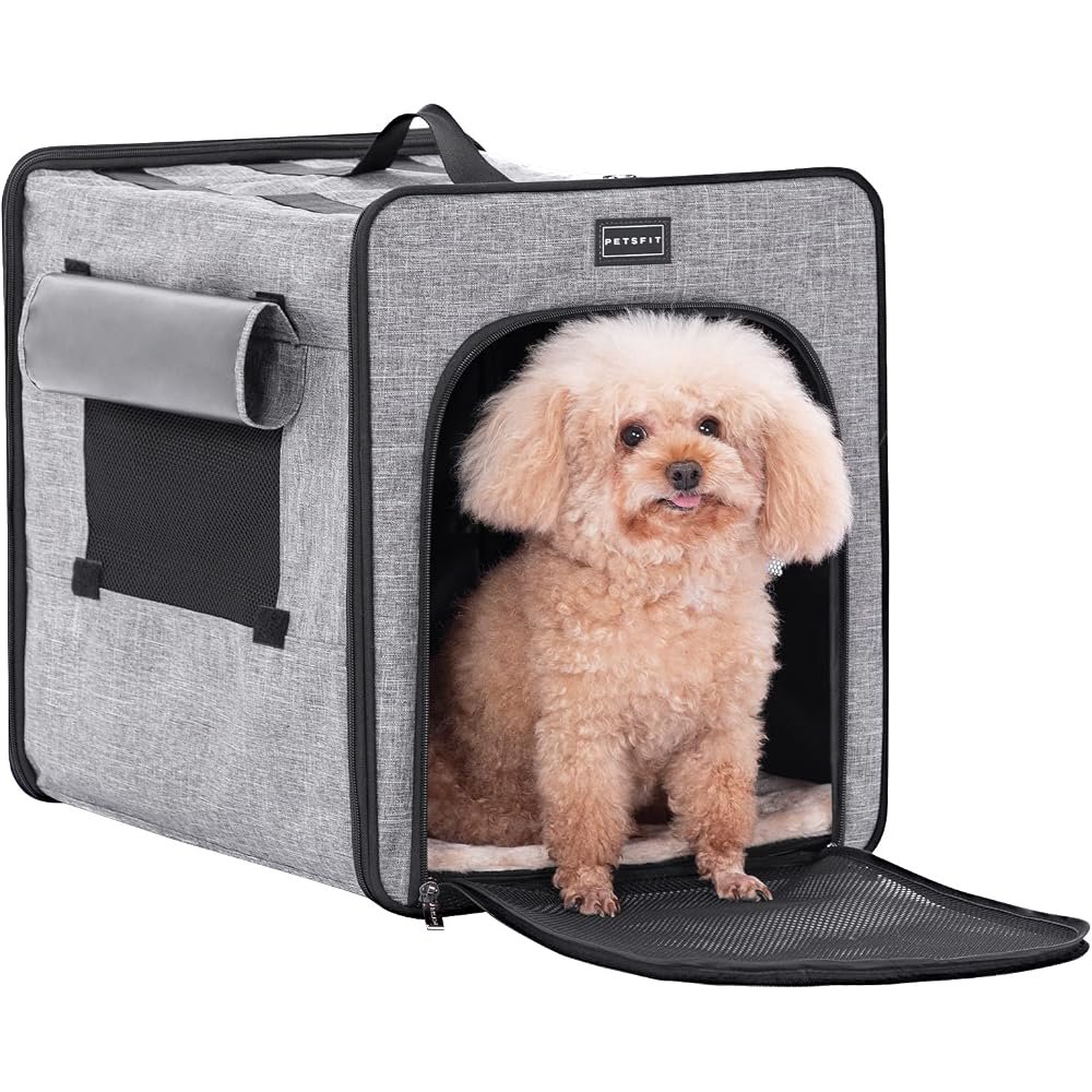 Petsfit Collapsible Small Pet Crate — Best Cat-Sized Value