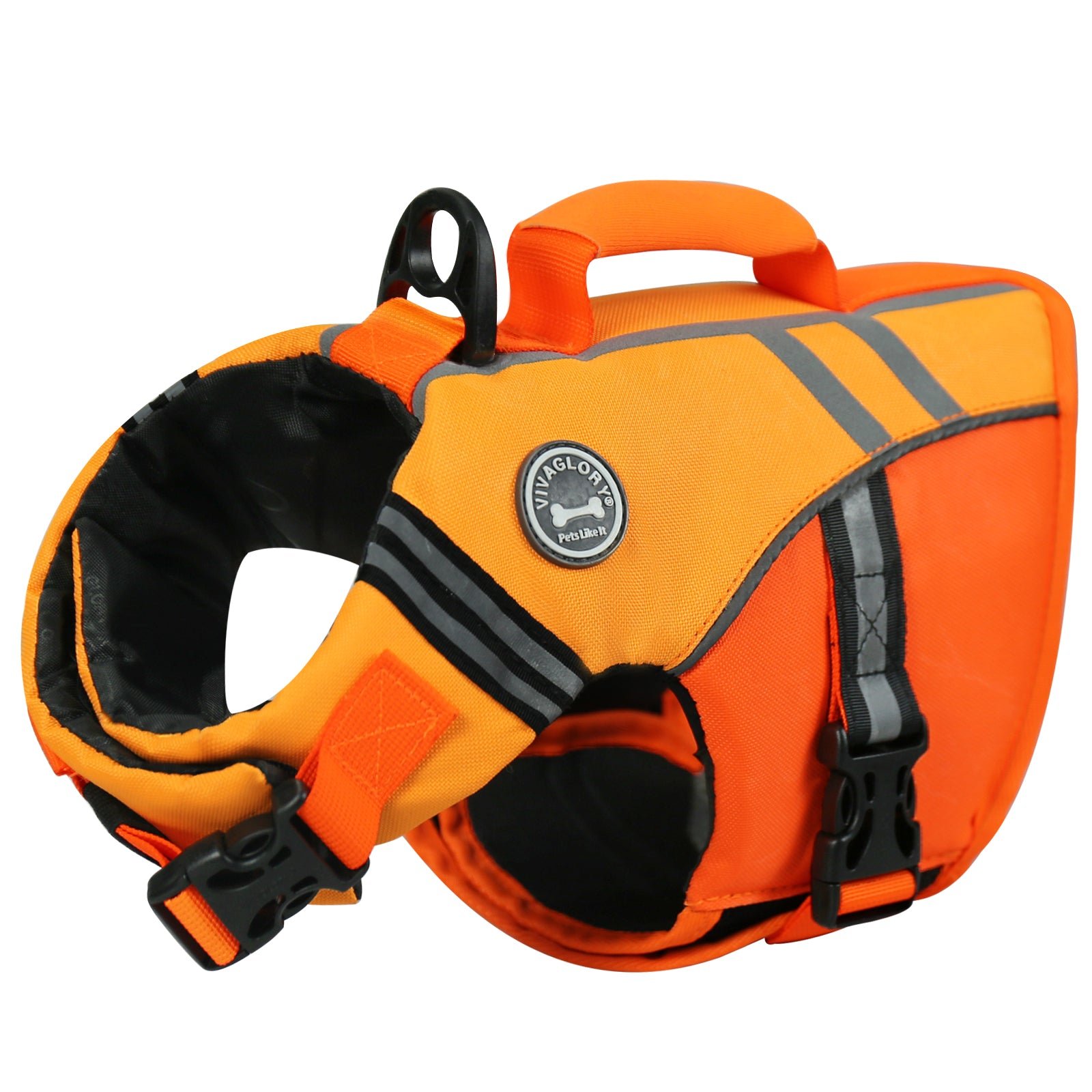 1. VIVAGLORY Sports Style Dog Life Vest — Best value overall