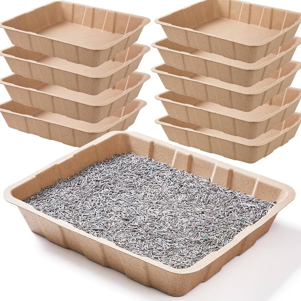 Disposable Ten Second Litter Boxes (8-pack, Ace Innovations) — Best classic value