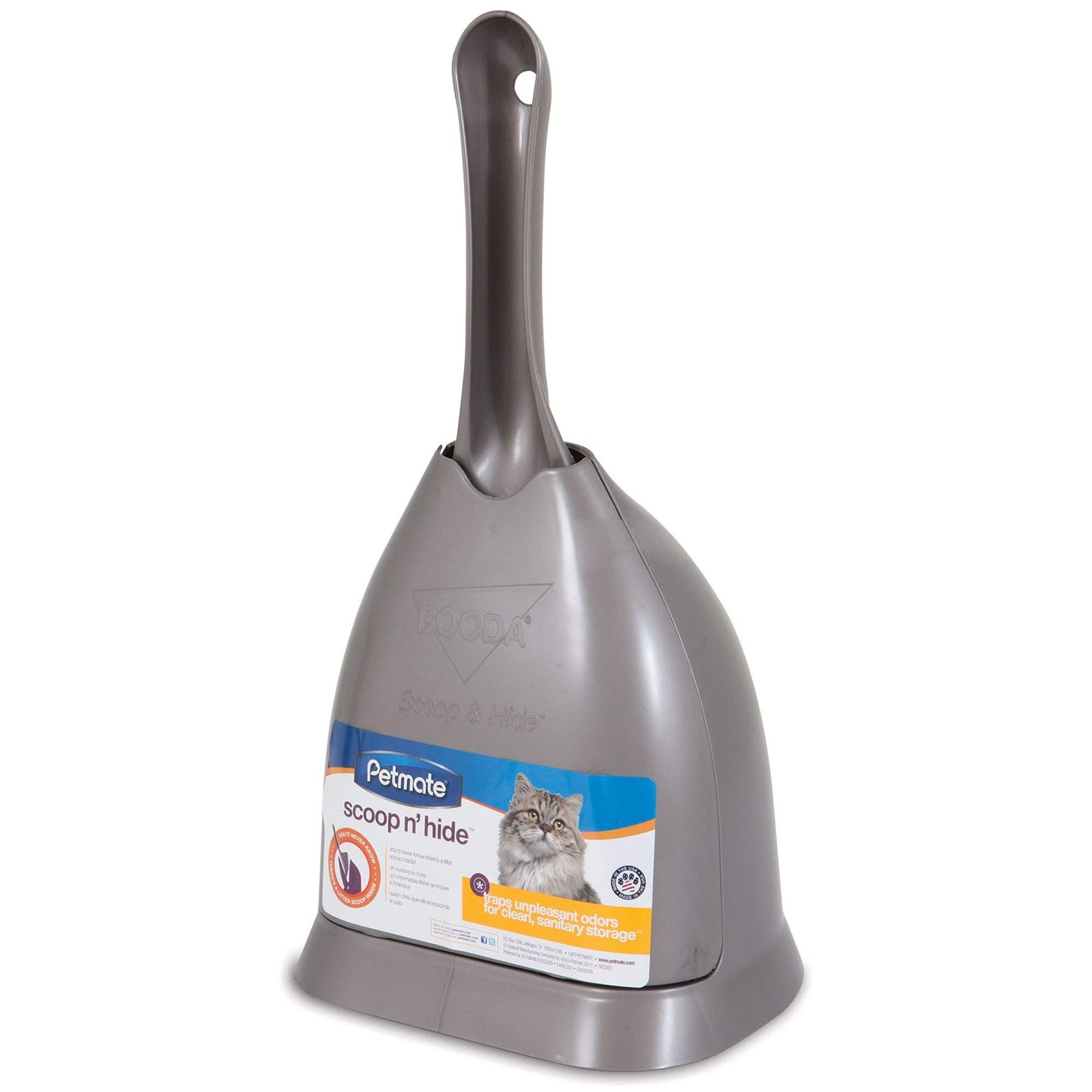 5. Petmate Scoop 'N Hide with Discreet Holder — Best with holder