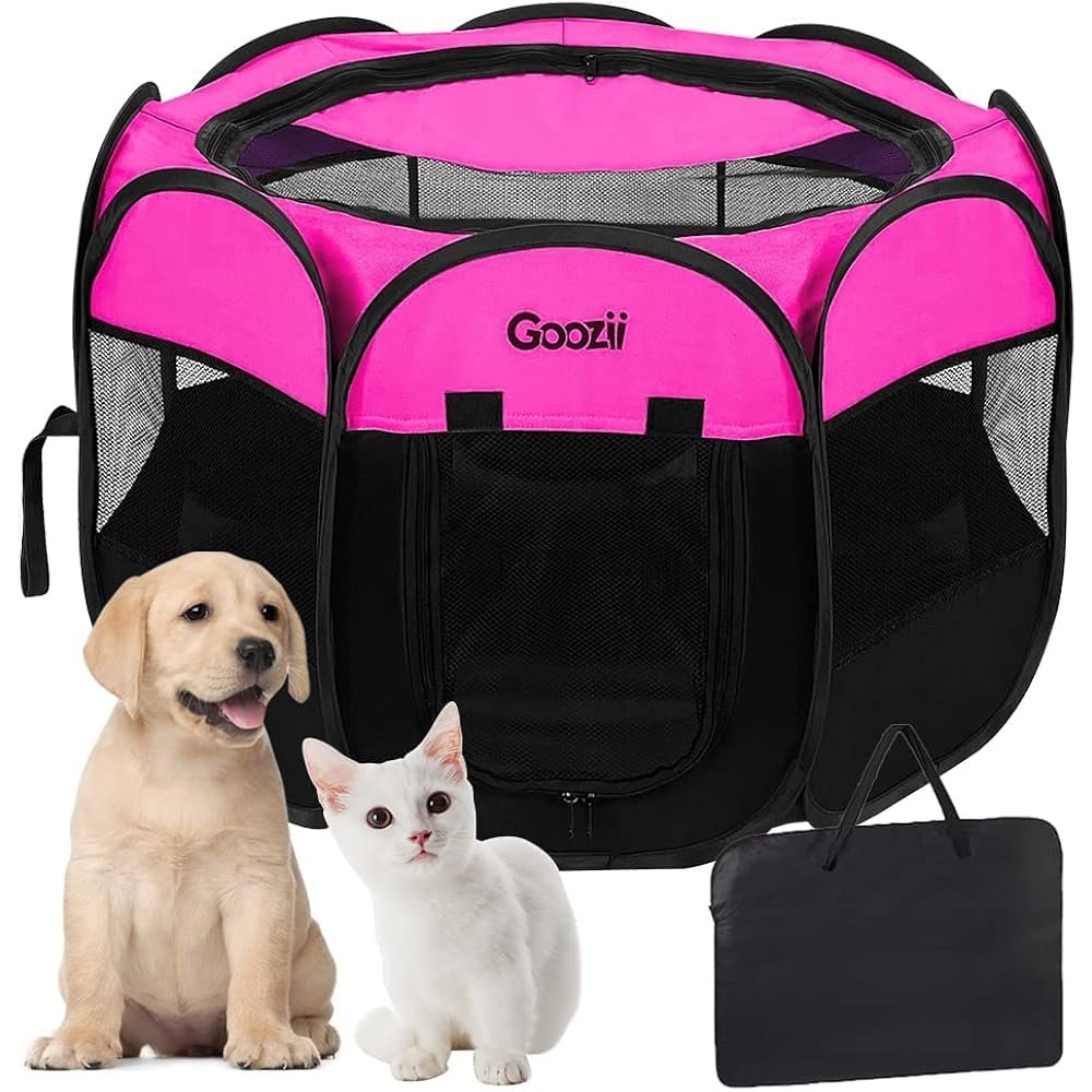 4. GOOZII Portable Cat Playpen — Best destination catio