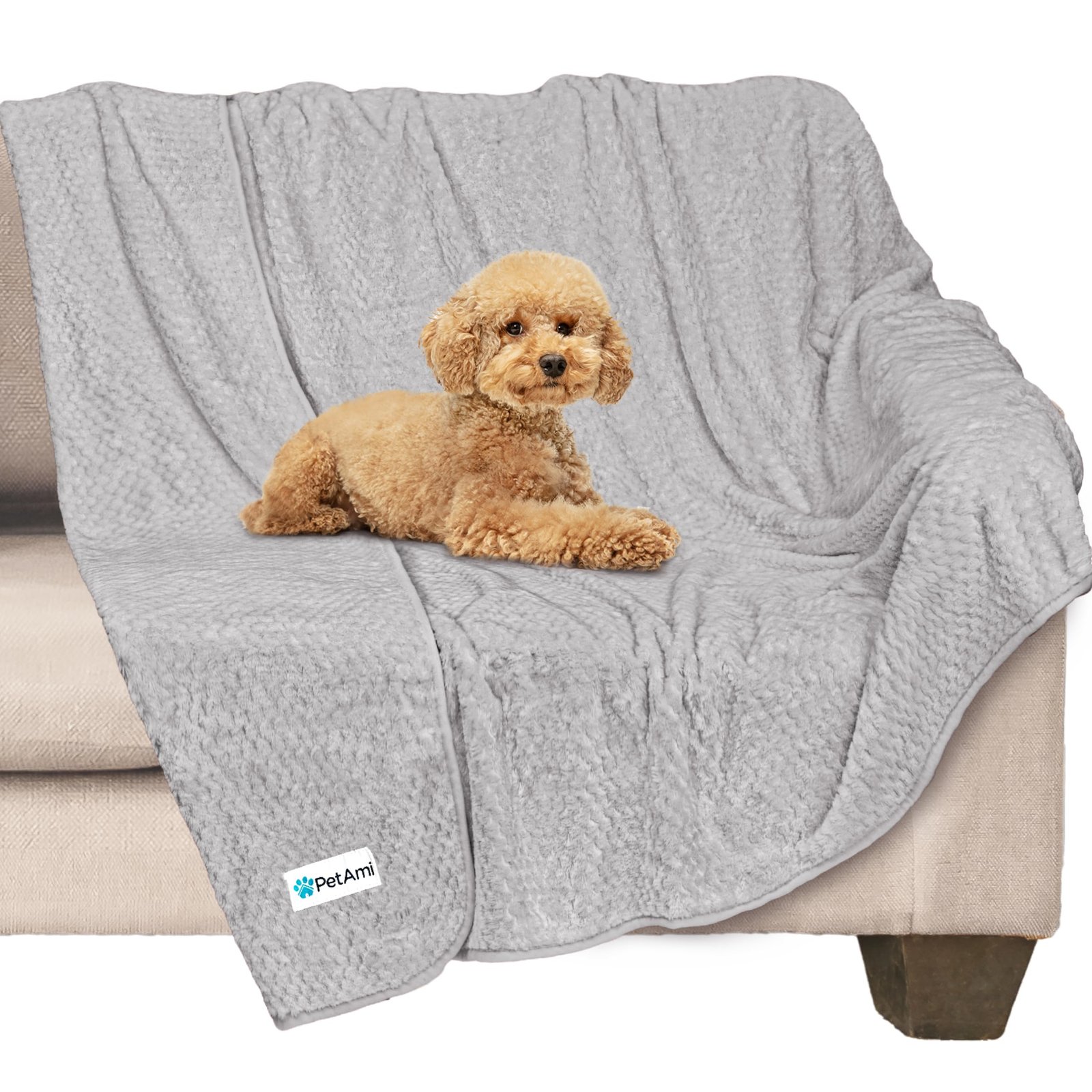PetAmi Waterproof Dog Blanket (Large, 40×60) — Best layover versatility