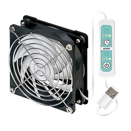 TITAN Magnetic Pet & Camping Fan — Best Mesh-Carrier Mount