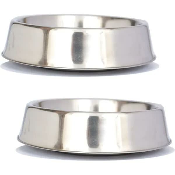 5. Iconic Pet Anti Ant Stainless Steel Bowls (2-pack) — Best Budget Stainless