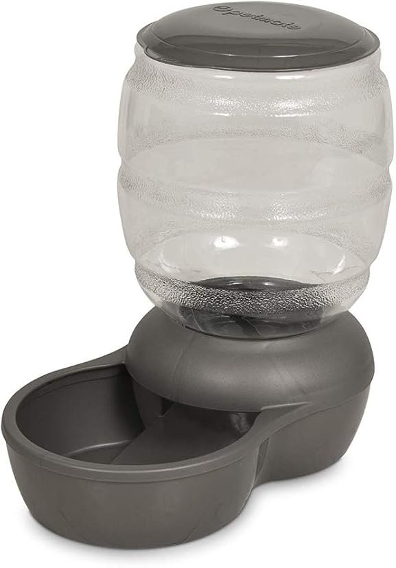 Petmate Replendish Gravity Waterer with Microban automatic dog water bowl