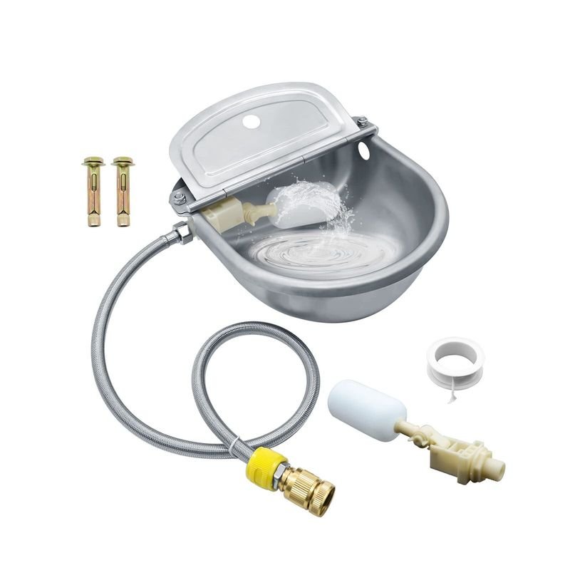 KEFIY Stainless Auto Water Dispenser automatic dog water bowl