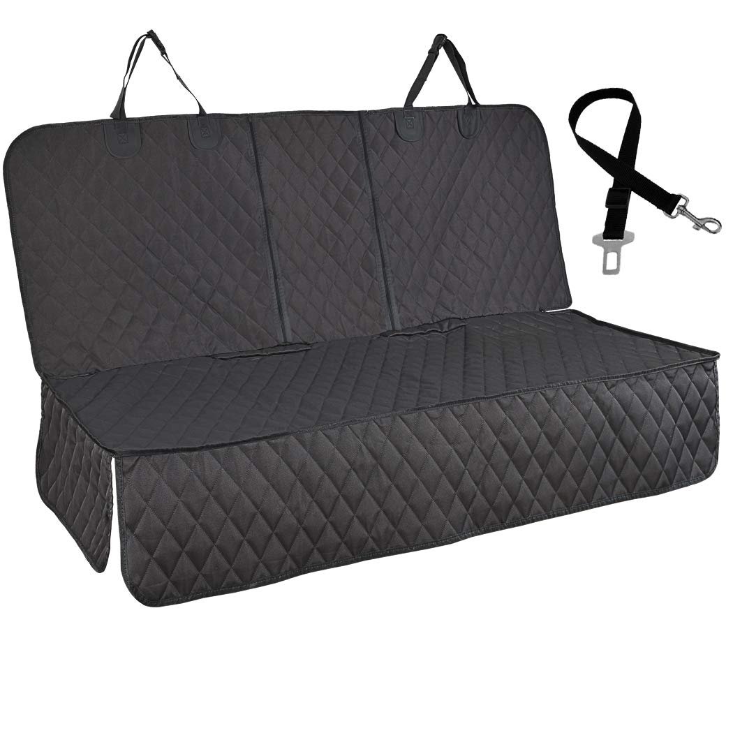 Honest Dog Car Seat Covers, Dog seat Cover with Side Flap for Cars, Trucks, and Suv's - Waterproof and Nonslip Pet Seat Cover for Backseat