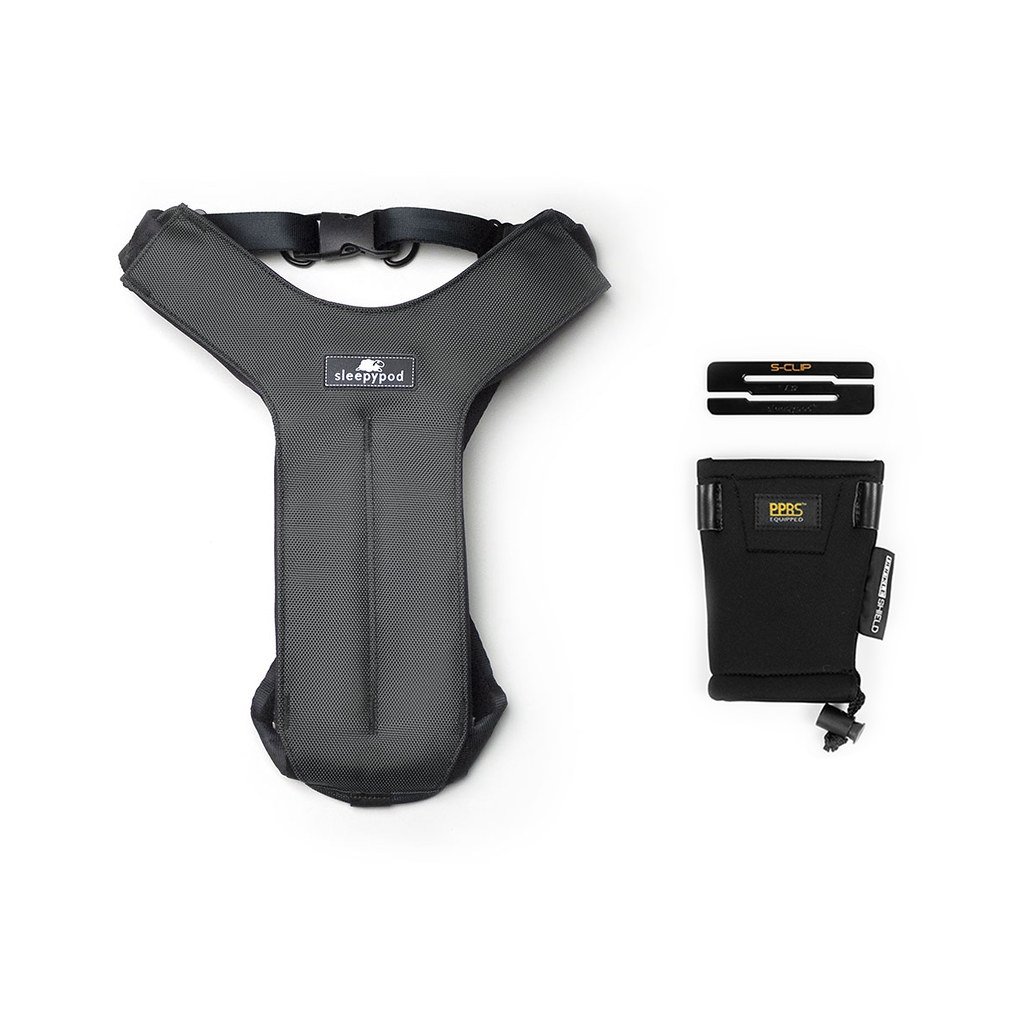 Sleepypod Clickit Sport Plus, medium, jet black