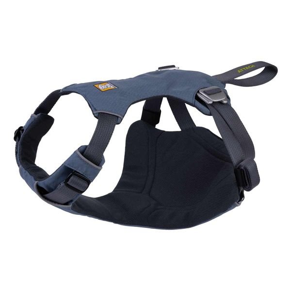 Ruffwear Load Up dog car harness, medium, slate blue