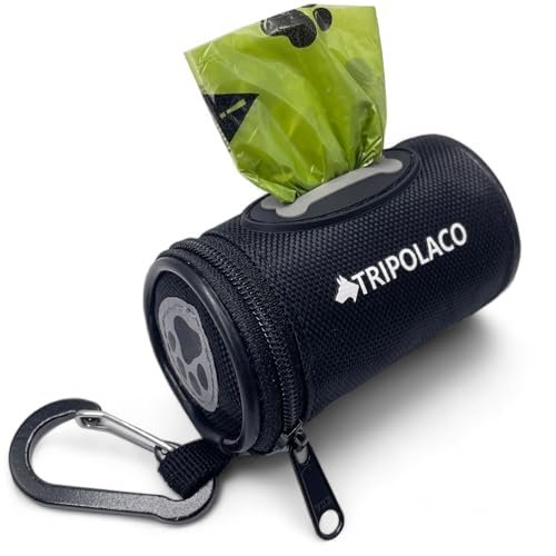TRIPOLACO fabric dog poop bag holder