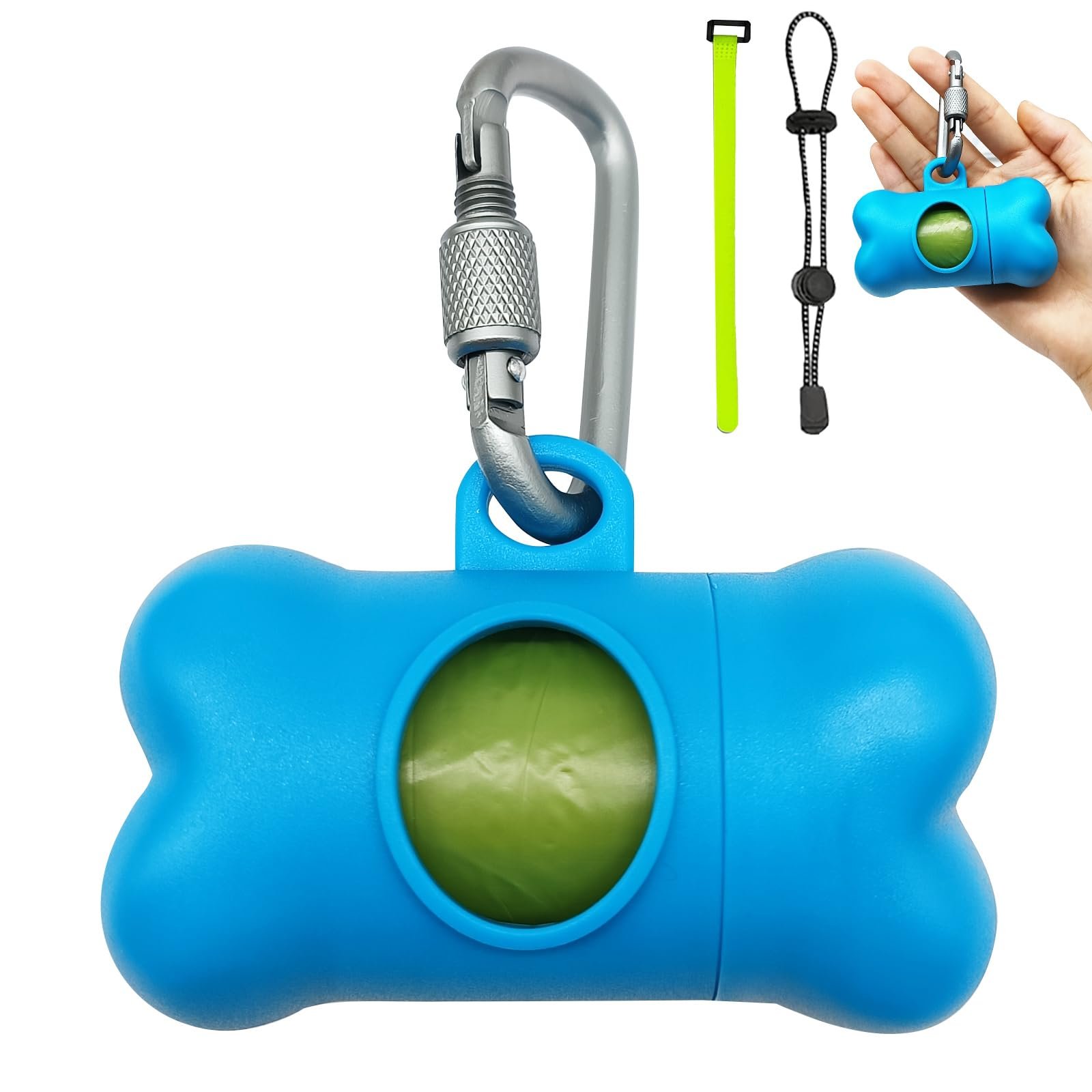 SHAOUMAN bone-shaped dog poop bag holder