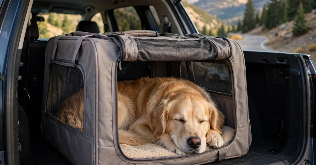 6 Best Affordable Travel Crates for Large Dogs (2026): Reviews 6 Best Affordable Travel Crates for Large Dogs (2026): Reviews