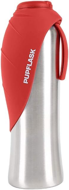 Tuff Pupper PupFlask, crimson red, 27 oz