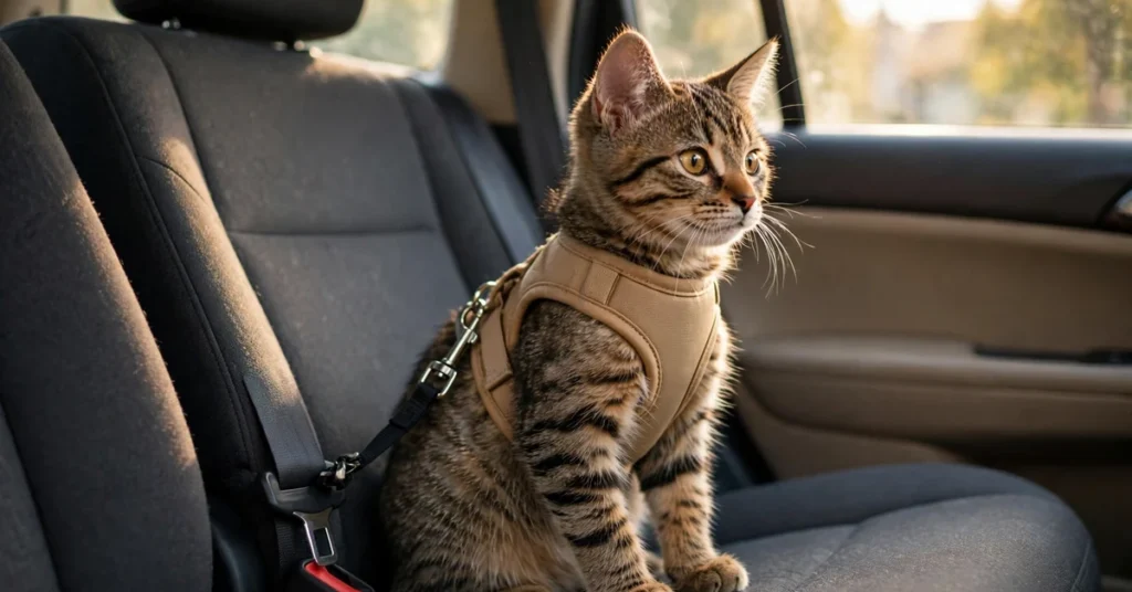 6 Best Seatbelt Leashes for Small Cats (2026): Reviews
