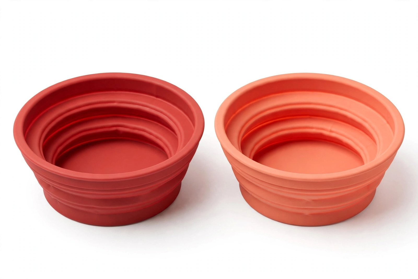 OHMO Collapsible Dog Bowl 2-Pack, 12 oz premium silicone foldable travel pet bowls