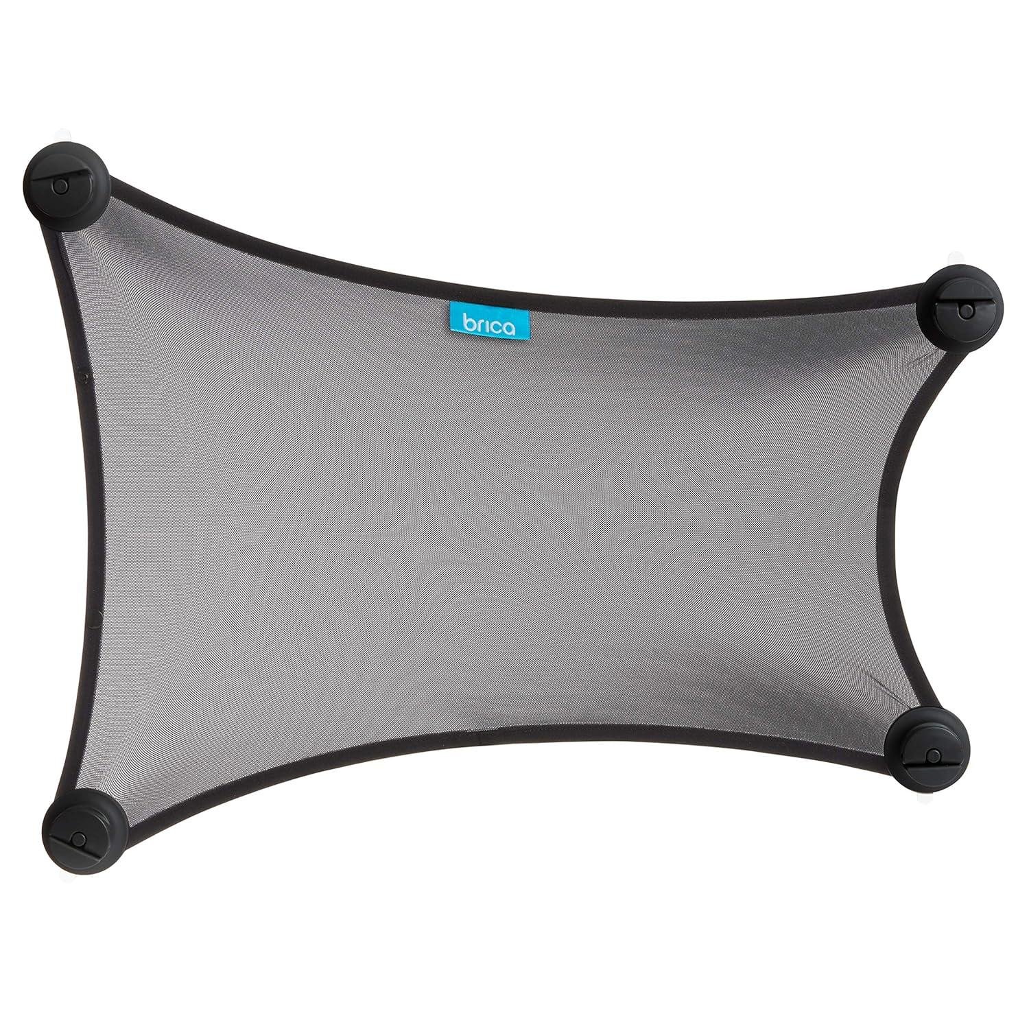 Munchkin Brica Stretch to Fit Car Window Sun Shade black with push-lock suction cups