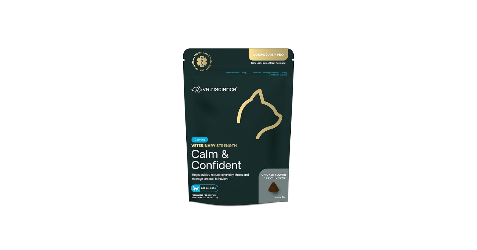 VetriScience Calm & Confident Chews Chicken 30ct — Best Vet-Trusted Pick