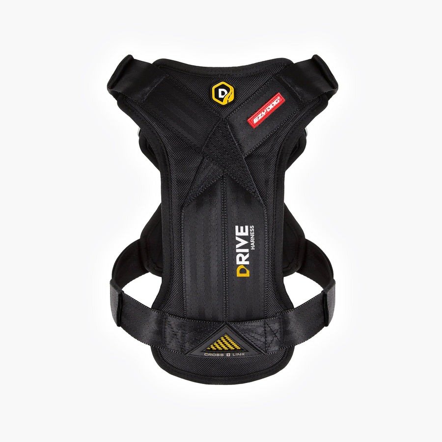 EzyDog Drive dog car harness, black