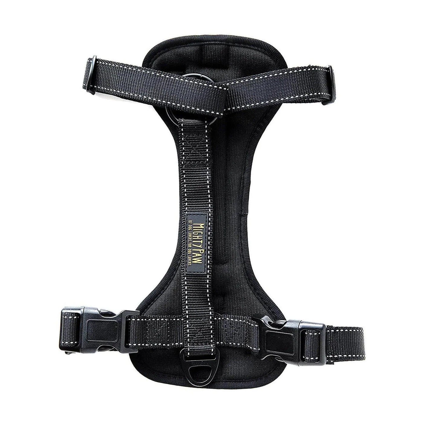 Mighty Paw dog car harness, black