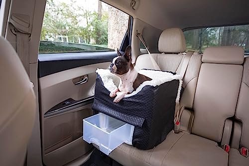 Snoozer Lookout II Car Seat with Storage Tray, Small, Black Diamond