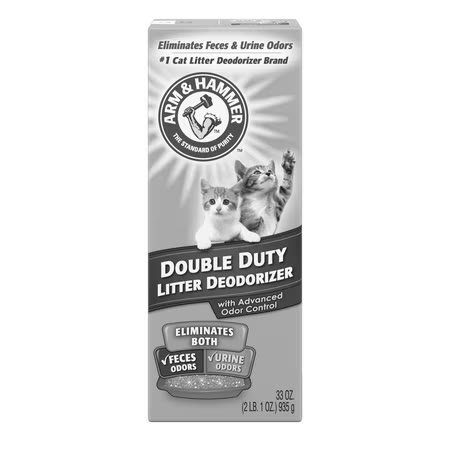 1. Arm & Hammer Cat Litter Deodorizer Double Duty — Best Overall
