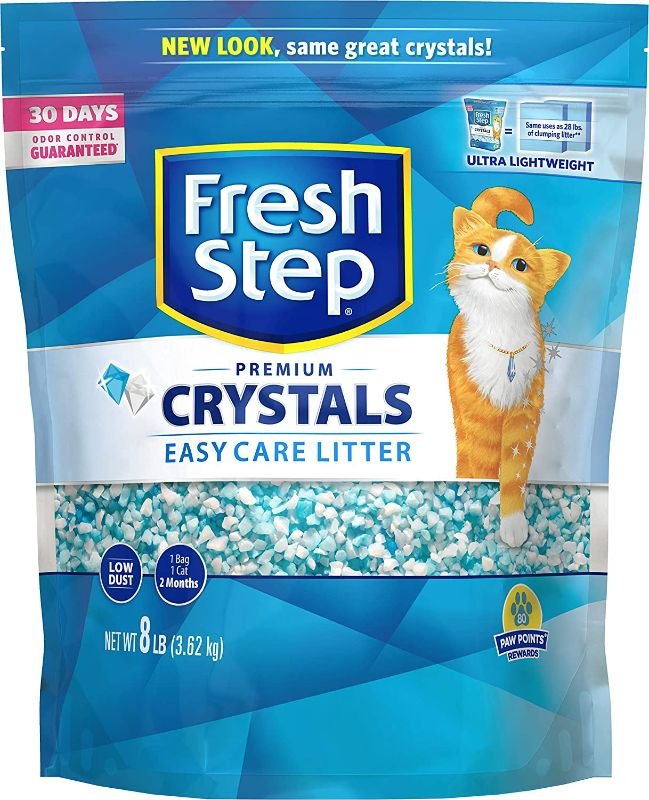 3. Fresh Step Cat Litter Crystals — Best Crystals