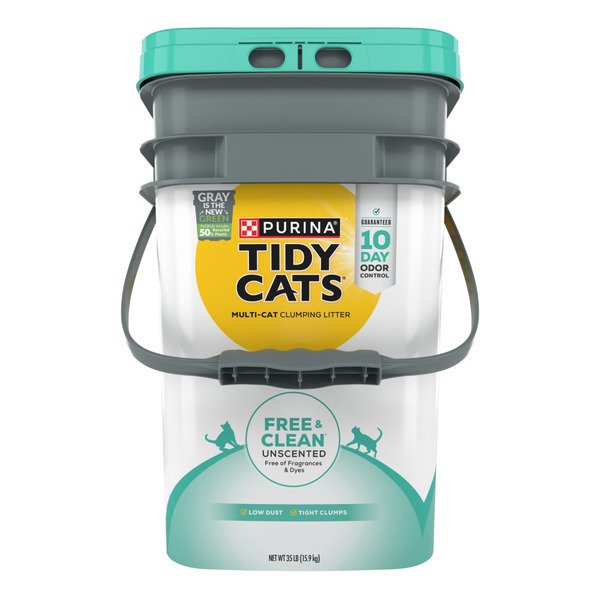 3. Purina Tidy Cats Free & Clean Unscented — Best Charcoal Formula