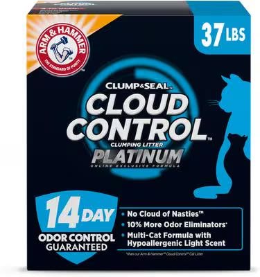 1. Arm & Hammer Cloud Control Platinum Multi-Cat — Best Overall Odor Control