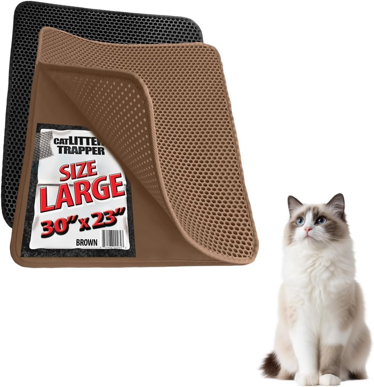 3. iPrimio Large Cat Litter Trapper Mat — Best for Messy Cats