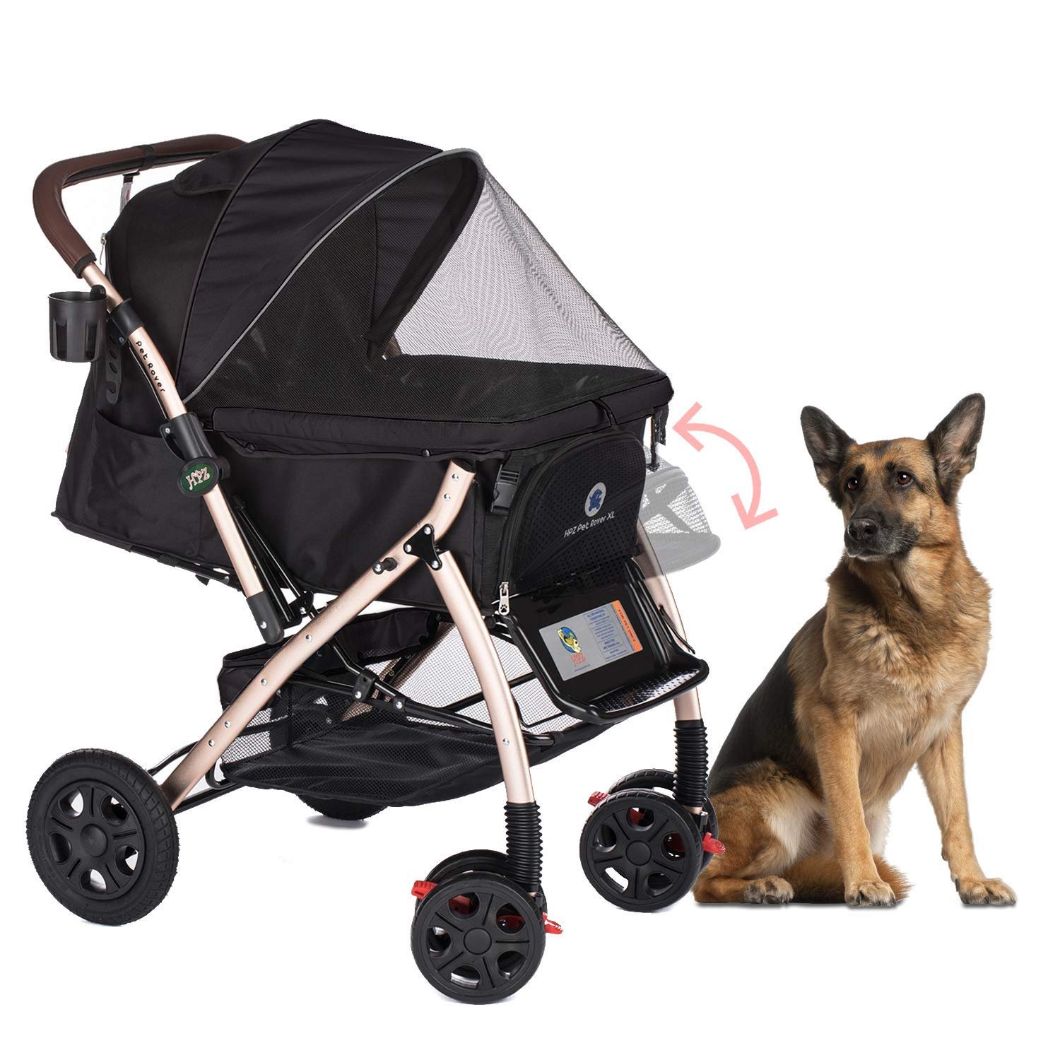 1. HPZ Pet Rover Premium (2nd-Gen, X-Large) — Best Overall