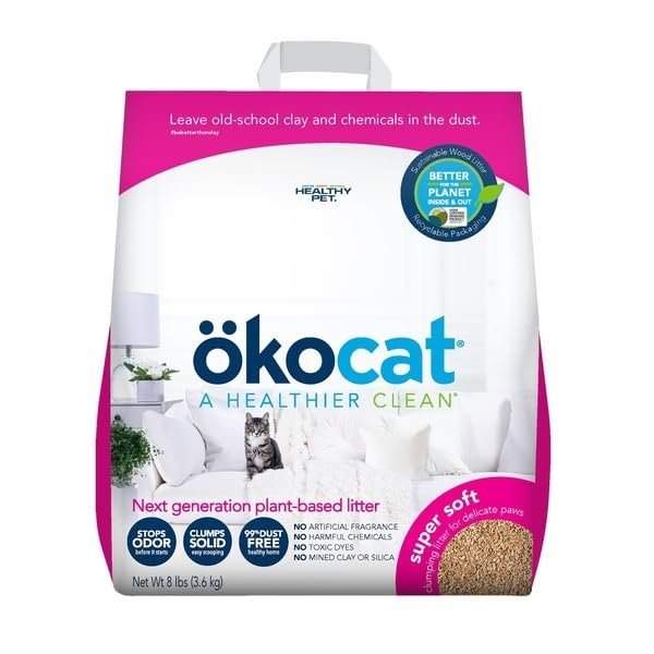 6. ökocat Super Soft Wood Clumping — Best Wood-Based