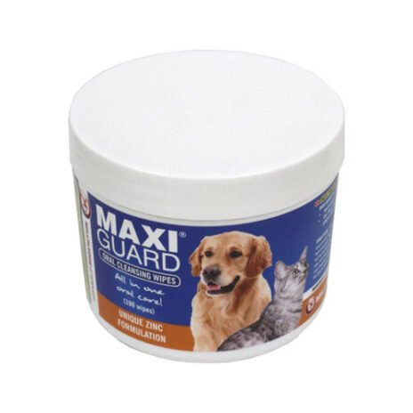 3. Maxi-Guard Dental Cleansing Wipes — Best Vet-Formulated