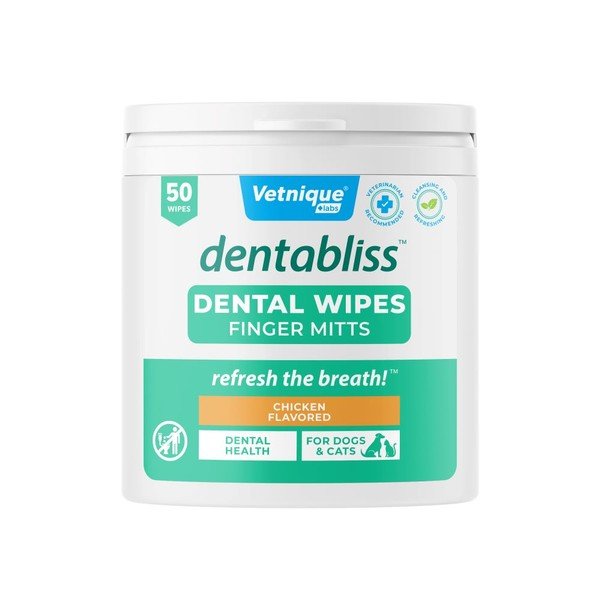 5. Vetnique Dentabliss Finger Mitts — Best Design Pick