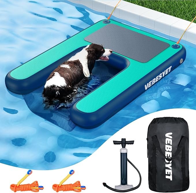 VEBESYET Inflatable Dog Water Ramp — Best Compact Inflatable