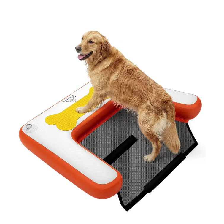 3. Lesotc Inflatable Dog Water Ramp — Best Large Budget Inflatable