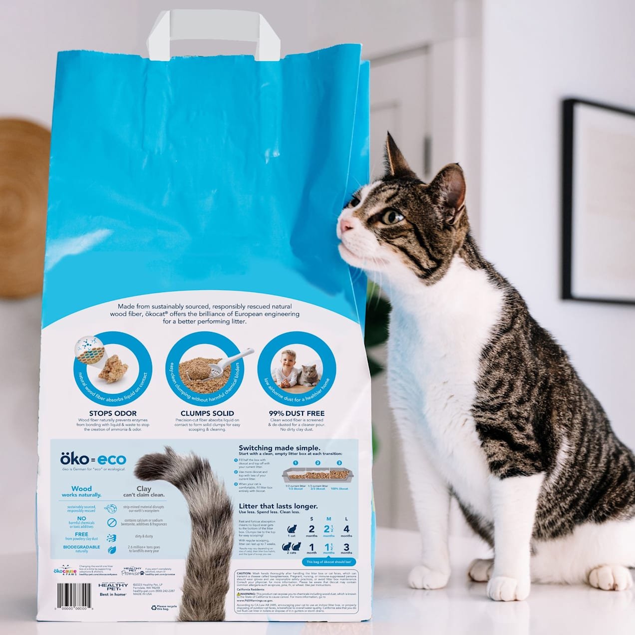 3. ökocat Original — Best Wood Litter