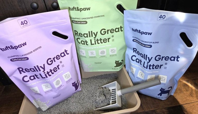 4. Tuft & Paw Really Great Cat Litter — Best Tofu Litter