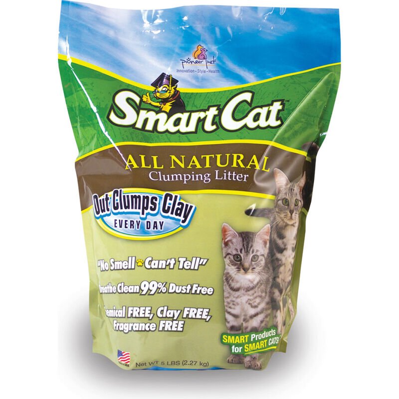 2. SmartCat All Natural — Best Grass Litter