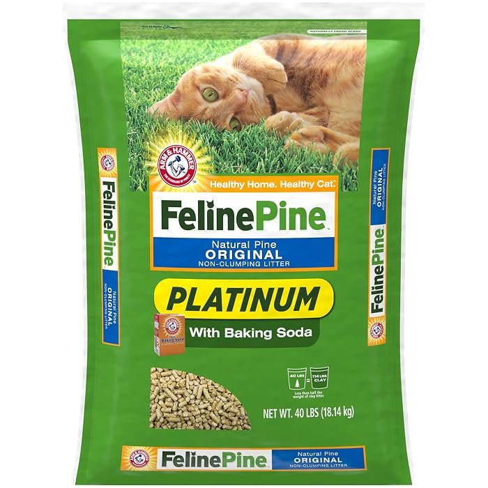 4. Feline Pine Platinum — Best Pine Litter
