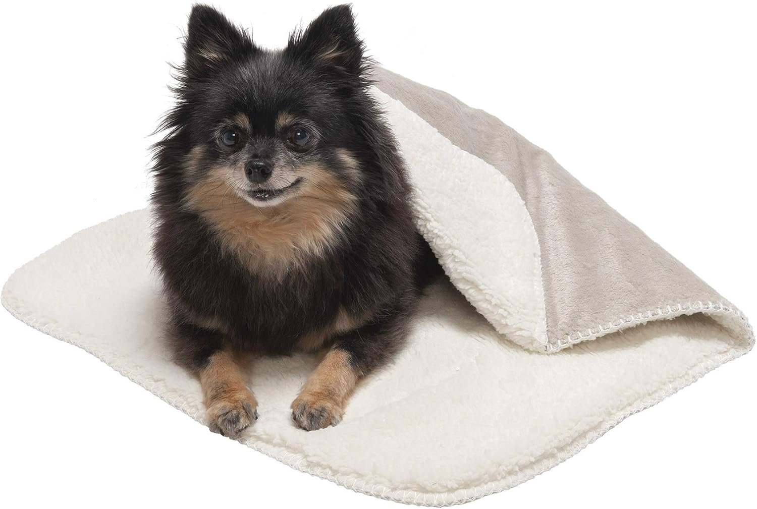Furhaven Waterproof Self-Warming Pet Throw (Cream) — Best self-warming